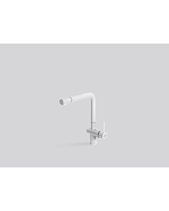 СМЕСИТЕЛ ISEO CORNER WHITE PULL-OUT (03FAL 016)