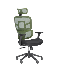 Ергономичен стол Carmen 7582 - зелен-черен (3520406_3)