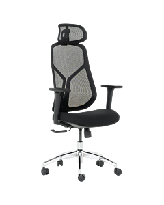 Ергономичен стол Carmen 7901 - черен (3520180)