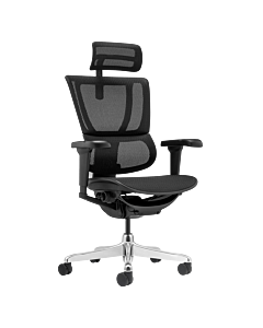 Ергономичен стол ERGOHUMAN IOO ULTRA - черна рамка - черен (3520676)