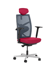 Ергономичен стол FREDO - червен (3520787_4)