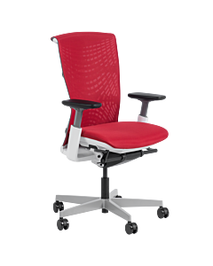 Ергономичен стол REINA  - червен (3520799_3)