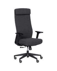 Ергономичен стол SLIGO - черен (3520440)