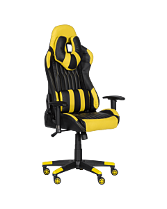 Геймърски стол Carmen 6193 - черен - жълт (3520194)