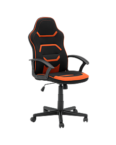 Геймърски стол Carmen 6309 - черен - оранжев (3520139_2)
