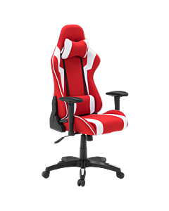 Геймърски стол Carmen 6312 - бял - червен (3520142)