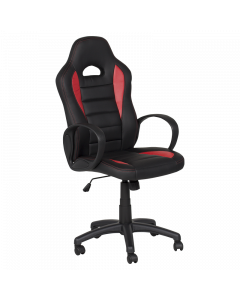 Геймърски стол Carmen 7501 - червено-черен (3520689)
