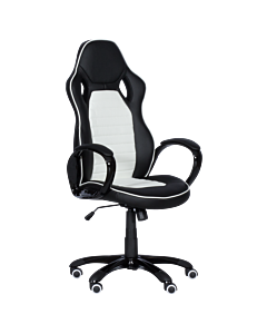 Геймърски стол Carmen 7502 - бял-черен (3520690_5)