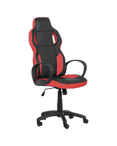 Геймърски стол Carmen 7510 - черно-червен (3520229)