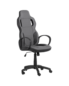 Геймърски стол Carmen 7510 - черно-сив (3520230)