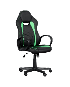 Геймърски стол Carmen 7525 - черно-зелен (3520259_2)