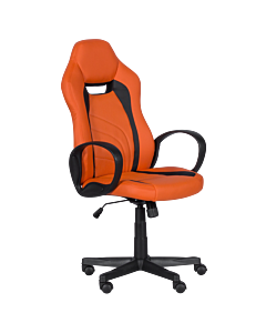 Геймърски стол Carmen 7525 R - оранжево - черен (3520259_3)