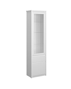 Витрина висока ERDEN WIT 1D1W1S бяло  (092.094.0026)