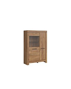 Витрина BALIN REG1D1W корпус и фронт сибу златно  (015.005.0054)