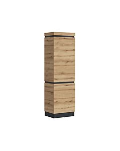 Гардероб за антре CORTE CORGS1 крайбрежен дъб/сиво  (088.002.0069)