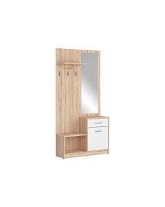 Антре NEPO PLUS PPK корпус дъб сонома/фронт бяло  (020.004.0314)