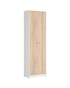 Шкаф NEPO PLUS REG1D корпус бяло/фронт дъб сонома  (020.004.0120)
