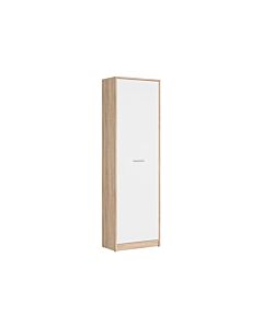 Шкаф NEPO PLUS REG1D корпус дъб сонома/фронт бяло  (020.004.0315)