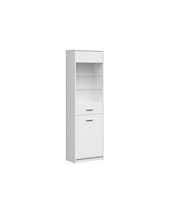 Шкаф NEPO PLUS REG1D1W корпус и фронт бяло  (020.004.0136)