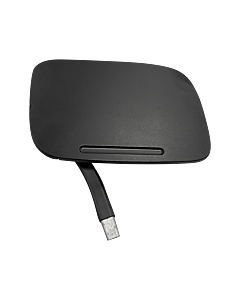 Масичка за посетителски стол AGNO - черна (3591093)