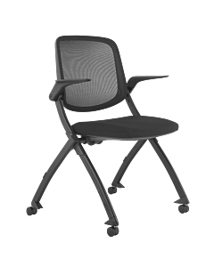 Посетителски стол AGNO - черен (112653)