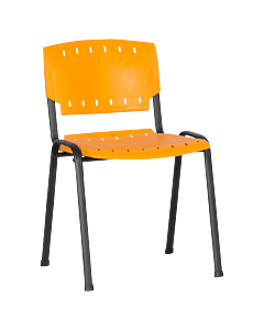 Посетителски стол PRIZMA - оранжев (3520862_3)