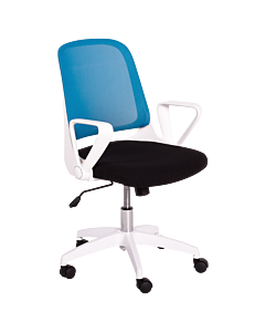 Работен офис стол Carmen 7033 - синьо - черен (3520224)