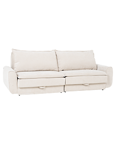 Разтегателен диван - тройка BALAMBA - шампанско Н23 (3551531)