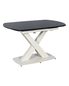 Разтегателна трапезна маса MATEO - черна (3531060_1)