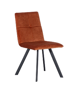 Трапезен стол Carmen 516 X - оранжев (3530119)
