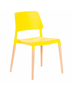 Трапезен стол Carmen 9967 - жълт (3530263)
