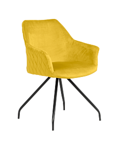 Трапезен стол KENDAL - жълт BF 2 (3532007_5)