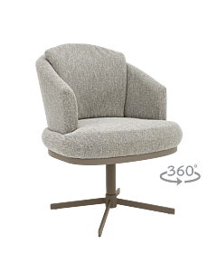 Трапезен стол LIHULA 5 - сив 01 (3532284)