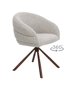 Трапезен стол NAMKA - светлокафяв 3А WAL (3532173)