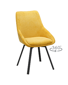 Трапезен стол WIGAN - жълт BF 5 (3532084)