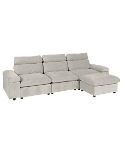 Ъглов диван POKO - шампанско C02 (3551559)