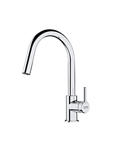 СМЕСИТЕЛ FRANKE LINA PULL OUT Nozzle Side Chrome (02FRA 042)