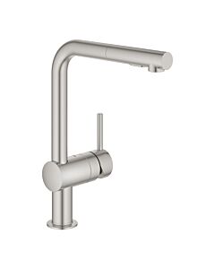 СМЕСИТЕЛ GROHE VENTO ONE PULL-OUT 30437DC0 (02GRO 227)