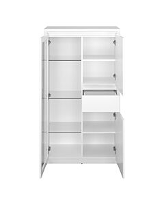 Витрина ниска ERDEN WIT 2D1W1S бяло  (092.094.0013)