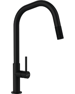 СМЕСИТЕЛ SCHOCK TALINOS PULL OUT BLACK (02SCH 872)