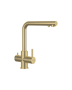 СМЕСИТЕЛ SCHOCK Vitus Pull Out White Gold (02SCH 870)