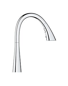 СМЕСИТЕЛ GROHE SCALA ONE PULL-OUT 30440000 (02GRO 162)