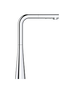 СМЕСИТЕЛ GROHE SCALA ONE PULL-OUT 30441000 (02GRO 182)