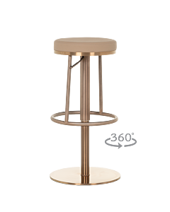 Бар стол BEZU - пясъчно кафяв RG (3521506)