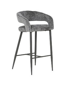 Бар стол BREA 2 - сив (3521325)