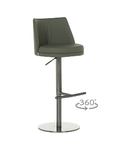 Бар стол KARIBA - черно-зелен BG (3521502)