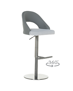 Бар стол KUTANA - светлосив BG (3521503)