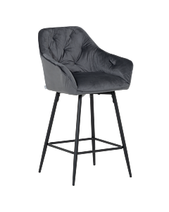 Бар стол LAZIO - тъмносив (3521312_5)