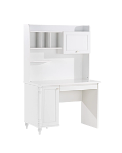 Детско бюро с етажерка NIL - бяло (3575165)