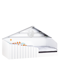 Детско легло къща Монтесори BIRD HOUSE 100 х 200 (3575231)